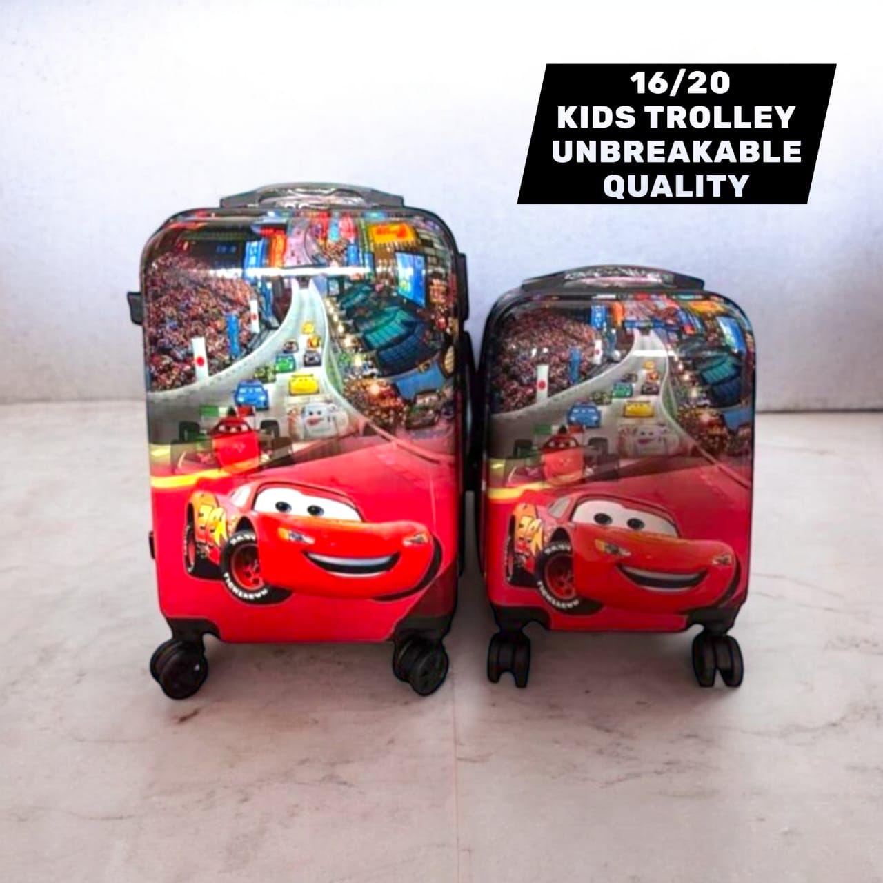 Kids Cars Trolley Set
